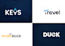 do wordmark, lettermark, minimal, and text based logo design for your business